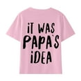 thumbnail image 1 of Toddler Boys Girls Shirts Cute Print Short Sleeve Cotton Round Neck Children's Funny Casual Shirts for Boys Girls Size 11-12T, 1 of 9
