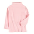 thumbnail image 1 of Toddler Boys Girls Shirts Long Sleeve Basic Inside Casual Tees Solid Clothes Tops for Kids Size 4-5T, 1 of 3
