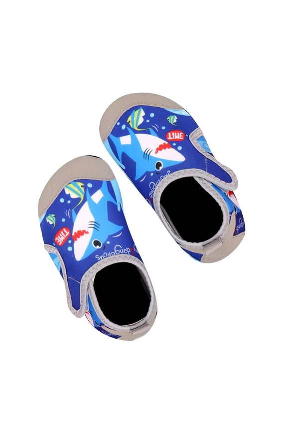 Toddler Boys Girls Sneakers Shoes Soft Sole Slip Quick Drying Strap Design Outdoor Beach Swimming Activities For Kids Size 12-15 Months