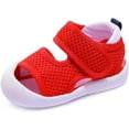 thumbnail image 1 of Toddler Boys Girls Unisex Baby Summer Sport Sandals Closed Toe Non-Slip Rubber Sole Pool Beach Mesh Sneakers Lightweight Outdoor Water Shoes, 1 of 4