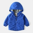 thumbnail image 1 of Toddler Boys Girls Waterproof Hooded Jackets Cotton Lined Rain Jackets 2-3 Years, 1 of 2