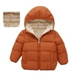 thumbnail image 1 of Toddler Boys Girls Winter Coat Lightweight Water-Resistant with Hooded Puffer Jacket Winter Clothes for Toddler Boys 12-18 Months, 1 of 5