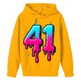 thumbnail image 1 of Toddler Boys Hoodies 41 Meme Novelty Graphic Sweatshirt Long Sleeve Casual Basic Pullover Sweatshirt Hoodie Fall Winter Clothes Girls Toddler Clothes 4-5 Years, 1 of 4