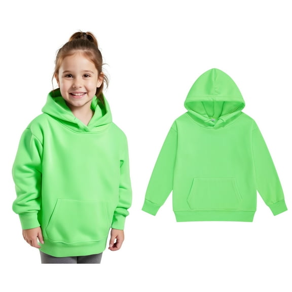 Toddler Boys Hoodies Light Green Hoodie Long Sleeve Pullover Hoodie Sweatshirt Fall Winter Clothes Baby Girls Clothes 2-3 Years