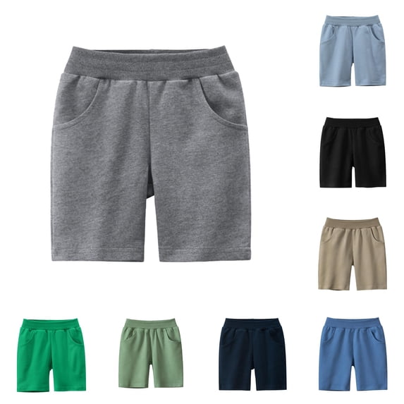 Toddler Boys Kids Sport Solid Casual Shorts Fashion Beach Cargo Pants Kids Summer Casual Shorts