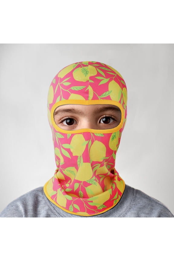 Toddler Boys Kids Winter Balaclava Hat Ski Mask Cold Weather Windproof Full Face Cover Thermal Warm Liner Neck Hood for Skiing Cycling Snowboarding