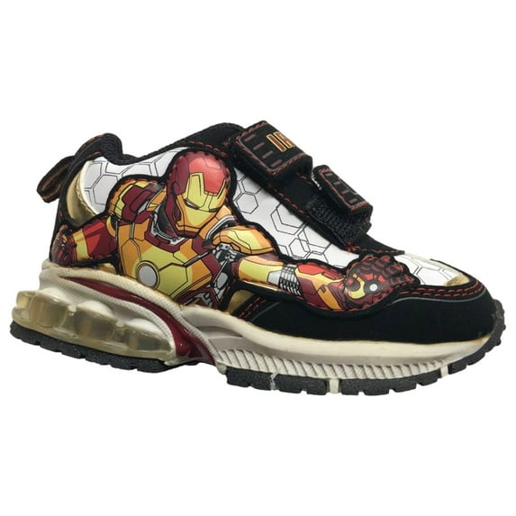 Toddler Boys Light Up Iron Man Tennis Shoes Sneakers 5