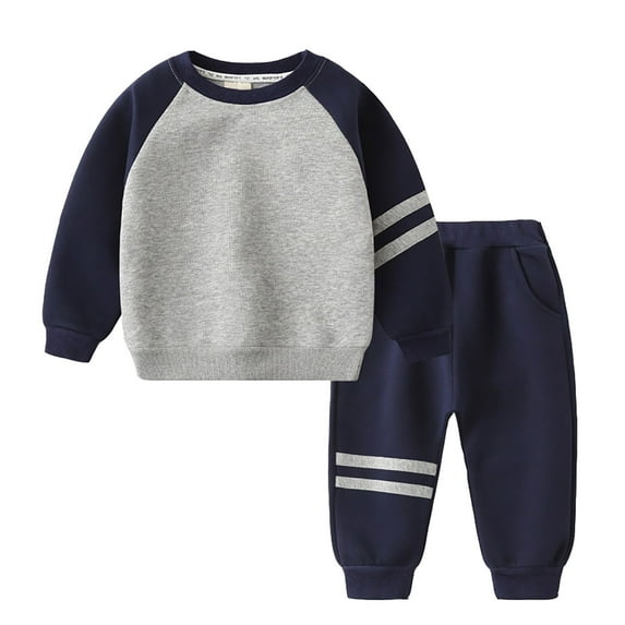 Toddler Boys Long Sleeve Cute Casual Cartoon Dinosaur Prints Tops And Pants Child Kids 2PCS Set&Outfits,Size 12-18 Months