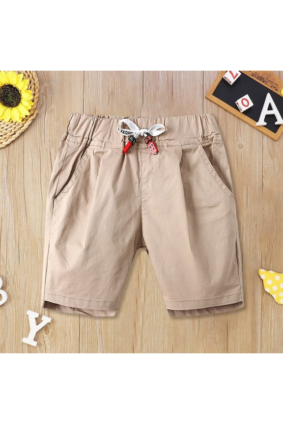 Toddler Boys' Loose Fit Casual Shorts Breathable 5 Point Play Pants for Everyday Outdoor Activities Shorts Size 13 Juniors Girls Shorts Shorts Boys Boys Shorts 7 Referee Kids Boy Basketball