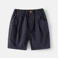 thumbnail image 1 of Toddler Boys Navy Breathable Girls Uniform Pants Boys 18-24 Months Clothes, 1 of 3