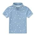thumbnail image 1 of Toddler Boys Outfits Hawaiian Short Sleeve Summer Casual Floral Prints Shirts and Shorts Sets Size 12-18 Months, 1 of 7
