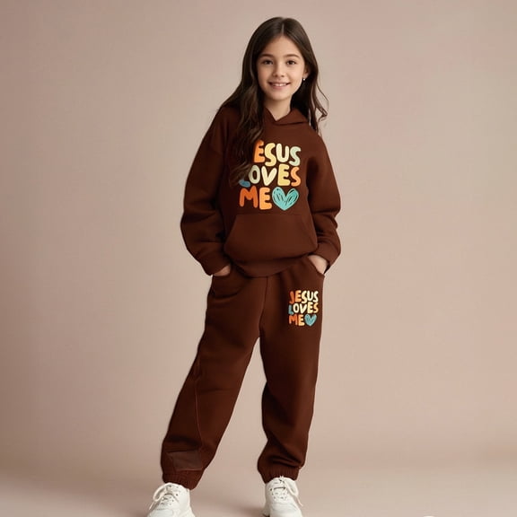 Toddler Boys Outfits Long Sleeve Solid Basic Hoodie and Sweatpants 2 Pcs Winter Clothes Little Girls Clothes 2-3 Years Cute Boy Girl Clothing