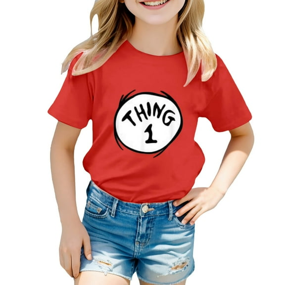 Toddler Boys Printed Tops Kids Short Sleeve RD1,2-3T