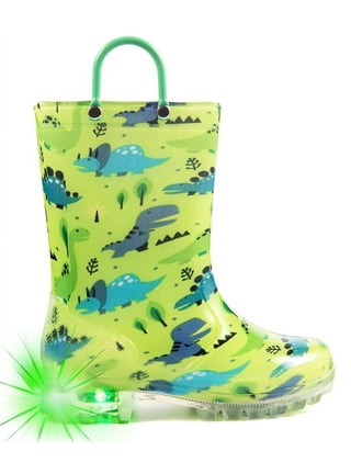 Boys light up rain boots 2025
