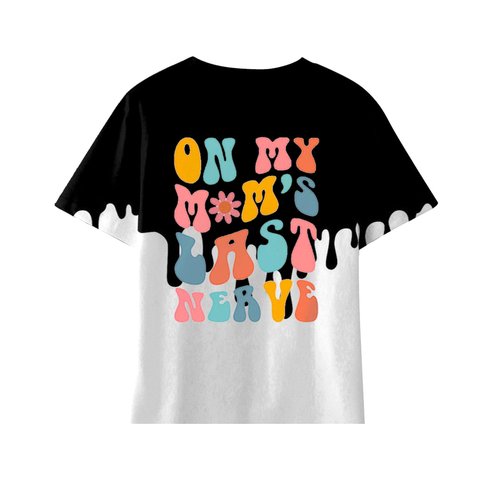 Toddler Boys' Shirts On Moms Last Nerve Funny Girls Last Nerve Mothers