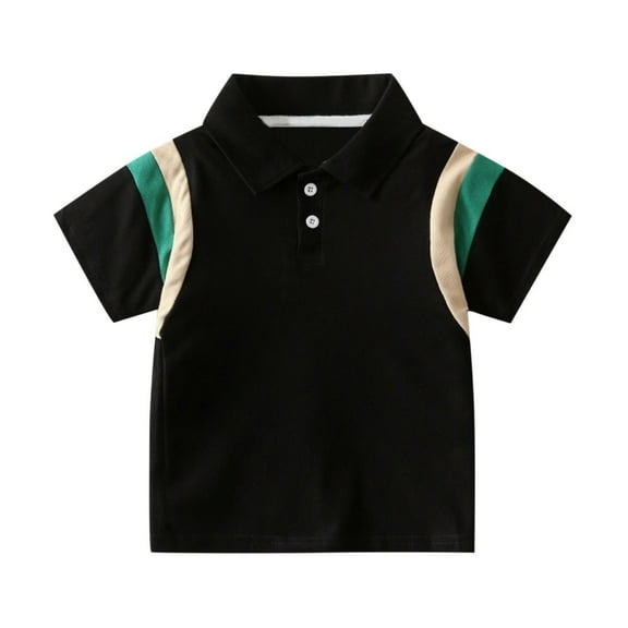 Toddler Boys Shirts Short Sleeve Button Down Shirts Summer Casual Cotton Shirts