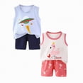 thumbnail image 1 of Toddler Boys' Short Sets 3T Boys Summer Clothes Kids Summer Funny Letter Outfits Shirt Short Sets Toddler Boy Clothes 18 Months Boy Clothes, 1 of 6