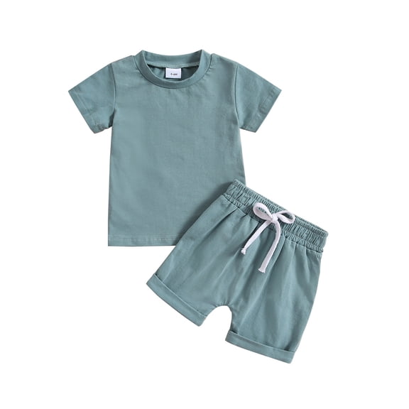 Toddler Boys Short Sleeve Baby Stuff for Prints T Shirt Tops Baby Boy Bow Tie Set Shorts Child Kids 2Pc Baby Boy Christmas Outfit Set Outfits Clothes