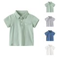 thumbnail image 1 of Toddler Boys Short Sleeve Graphic T Shirt for Kids Clothing Boys Short Sleeve Tee Summer Essentials Everyday Wear Casual Top, 1 of 10