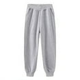 thumbnail image 1 of Toddler Boys Solid Color Sweatpants Kids Sport Jogger Cotton Athletic Leggings Tween Jogging Fall Casual Straight Pants, 1 of 5