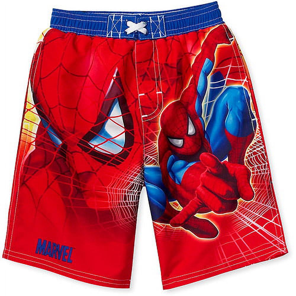 Toddler Boys' SpiderMan Swim Trunks