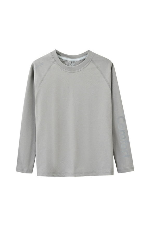 Toddler Boys Sports Training Shirts Base Layer Shirts Quick Drying Long Sleeved T Shirts Clothes for Kids Size 3-4T