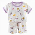 thumbnail image 1 of Toddler Boys Summer Clothes 2T 3T 4T 5T Kids 2 Pcs Short Sleeve Graphic Tees and Stretch Shorts Set Toddler Sets for Boys 6T 7T Children 2-3 Years, 1 of 6