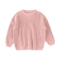 thumbnail image 1 of Toddler Boys Sweaters Size 3-4 Years Knit Crew Neck Long Sleeve Pullover Fall Winter Watermelon Red Kids Clothing, 1 of 6