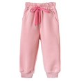 thumbnail image 1 of Toddler Boys Sweatpants Pink Pants Boys Drawstring Pants With Pockets Girls Solid Pants Kids Spring Fall Sweatpants 3-4 Years, 1 of 4