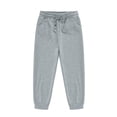 thumbnail image 1 of Toddler Boys SweatpantsAdjustable Drawstring Casual Pants with Pockets Boys Solid Pants Grey Pants for Toddler Boy Kids Spring Fall Sweatpants 2-3 Years, 1 of 4