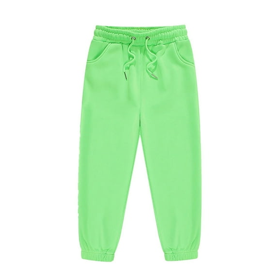 Toddler Boys SweatpantsDrawstring Pants with Pockets Boys Solid Pants Light Green Sweat Pants Boys Boys Joggers 4-5 Years