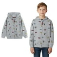 thumbnail image 1 of Toddler Boys Sweatshirt Long Sleeve Dinosaur Zipper Hoodie Lightweight Jacket 3-4 years Hoodies Boys, 1 of 6