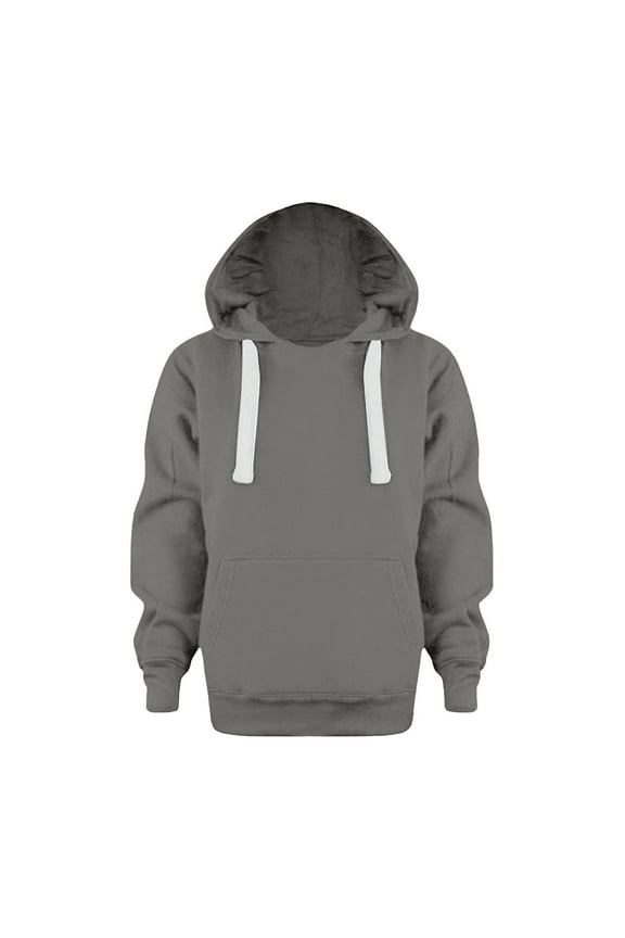 Toddler Boys Sweatshirt Zipper Hoodie Solid Color Jackets Long Sleeve Tops Size 9-10T