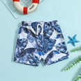 thumbnail image 1 of BJUTIR Toddler Boys Swim Shorts Kids Baby Print Shorts Quick Dry Beach Swimwear Swimming Trunks Clothes, 1 of 5