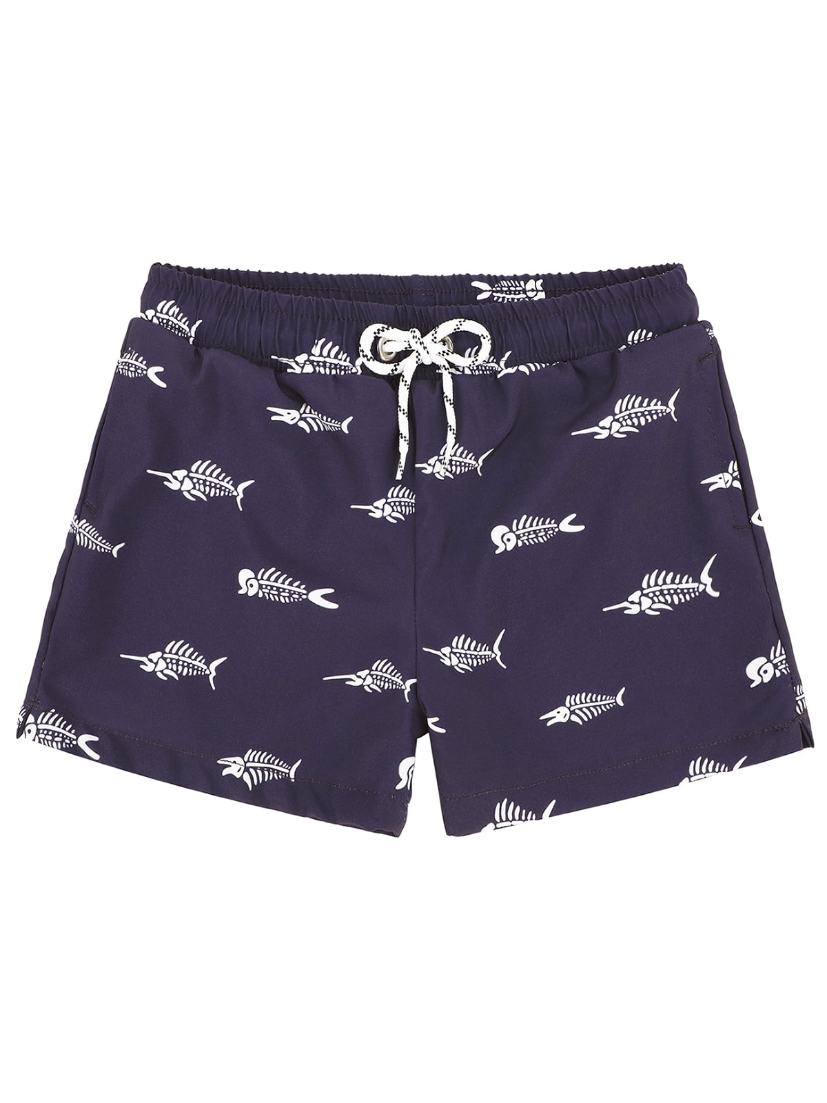 Toddler Boys Swim Trunks Quick Dry Boys Swim Shorts with Mesh Liner