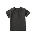 thumbnail image 1 of Toddler Boys T Shirt Trendy Boys Short Sleeve Shirt Dark Gray T-Shirts Toddler Tee Shirts Pajamas Boys 3-4 Years, 1 of 9