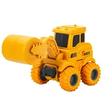 Toddler Boys Toys for 3 4 5 6 Years Old, Construction Truck Vehicle Toy Set with Play Mat, Die-Cast Toy Car Carrier Truck for Boys Kids, Birthday Gifts Toys for 3 4 5 6 7 8  Year Old Boys