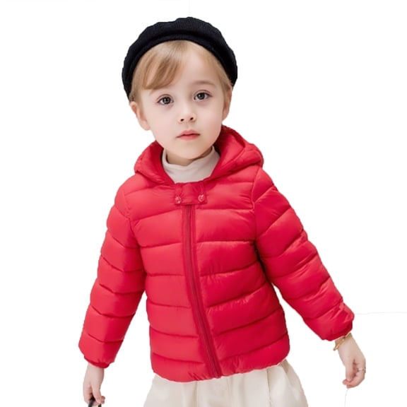 Toddler Boys Winter Down Coat Cute Bear Ears with Hoods Windproof Winter Coats Toddler Winter Coat 12-18 Months
