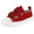 thumbnail image 1 of Toddler Boys and Girls Low Top Canvas Adjustable Strap Sneakers, 1 of 6