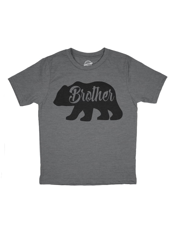 Toddler Brother Bear T shirt Cute Funny Matching Family Tee for Boy Cool Tee