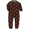 thumbnail image 1 of Toddler Brown Cleveland Browns Piped Raglan Full-Zip Jumper, 1 of 1