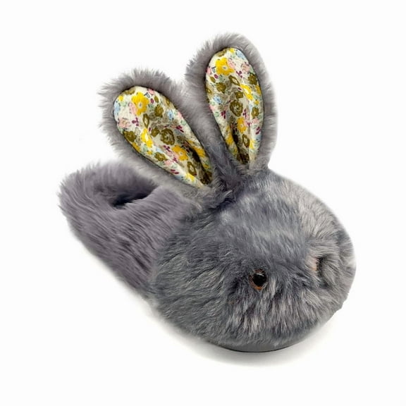 Toddler Bunny Slippers Girls Boys Kids Bunny House Slipper Winter Rabbit Slippers, Cute Soft Plush Anti-Slip House Kids Rabbit Warm Winter Slippers for Indoor Outdoor