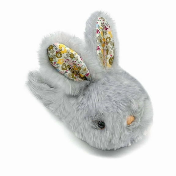 Toddler Bunny Slippers Girls Boys Kids Bunny House Slipper Winter Rabbit Slippers, Cute Soft Plush Anti-Slip House Kids Rabbit Warm Winter Slippers for Indoor Outdoor
