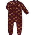 thumbnail image 1 of Toddler Burgundy Washington Commanders Allover Print Raglan Full-Zip Jumper, 1 of 1