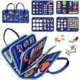 thumbnail image 1 of Beautysureup Busy Board, Montessori Sensory Toys for Age 1-4 , Toddlers Travel Toys, Educational Learning Activities Board for Fine Motor Skills, 1 of 8