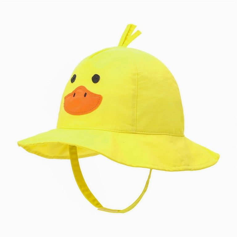 Toddler Cartoon Sun Hat Kids Summer Protection Wide Brim Hats