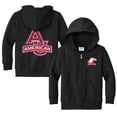 Toddler Chad & Jake Black American University Eagles Logo FullZip