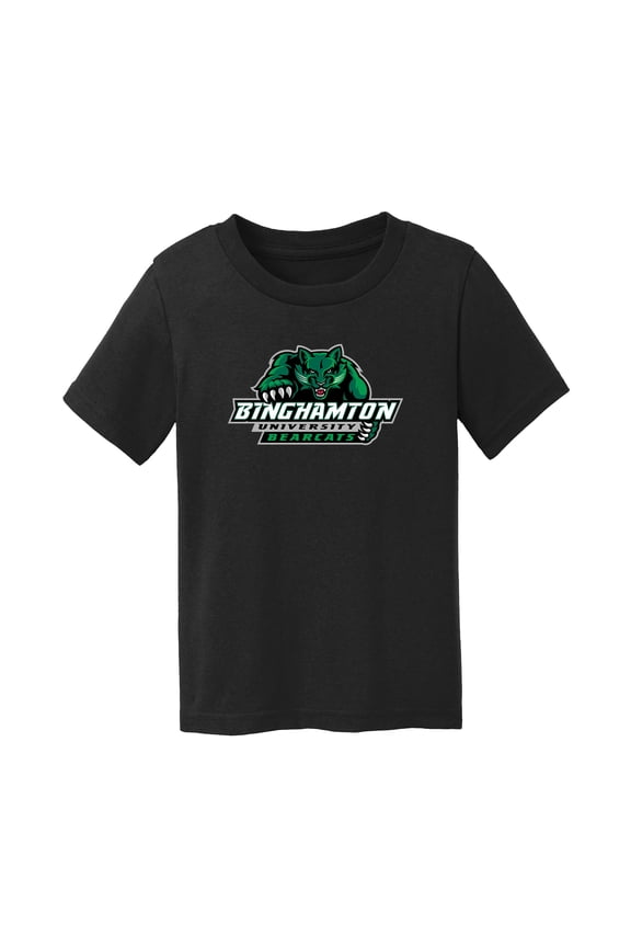 Toddler Chad & Jake  Black Binghamton Bearcats Logo T-Shirt