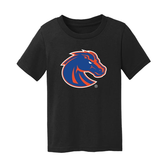 Toddler Chad & Jake Black Boise State Broncos Primary Logo T-Shirt