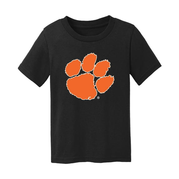 Toddler Chad & Jake Black Clemson Tigers Logo T-Shirt
